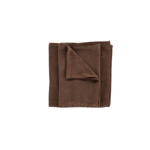 Bloria – Arts de la table – Marron foncé – 40 x 40 cm
