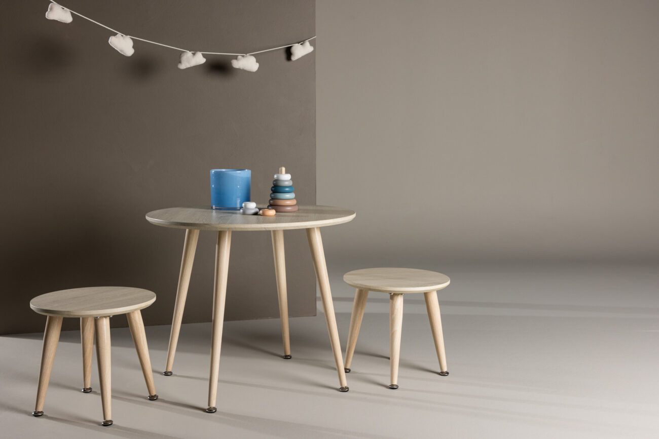 Kids – Kids Table – Blanchi – ⌀60 cm