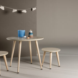 Kids – Kids Table – Blanchi – ⌀60 cm