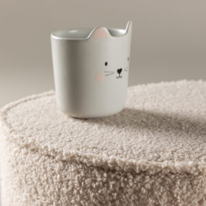 Heart – Kids Chair – Beige – 31 x 32 x 31 cm