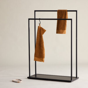 Alva – Porte-manteau – Noir – 100 x 70 x 30 cm