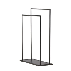 Alva – Porte-manteau – Noir – 100 x 70 x 30 cm
