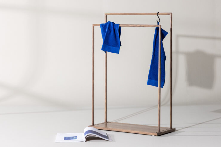 Alva – Porte-manteau – Moka – 30 x 100 x 70 cm