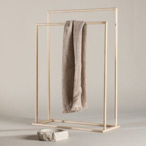 Alva – Porte-manteau – Blanchi – 30 x 100 x 70 cm