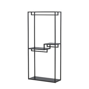 Staal – Porte-manteau – Noir – 35 x 188 x 85 cm