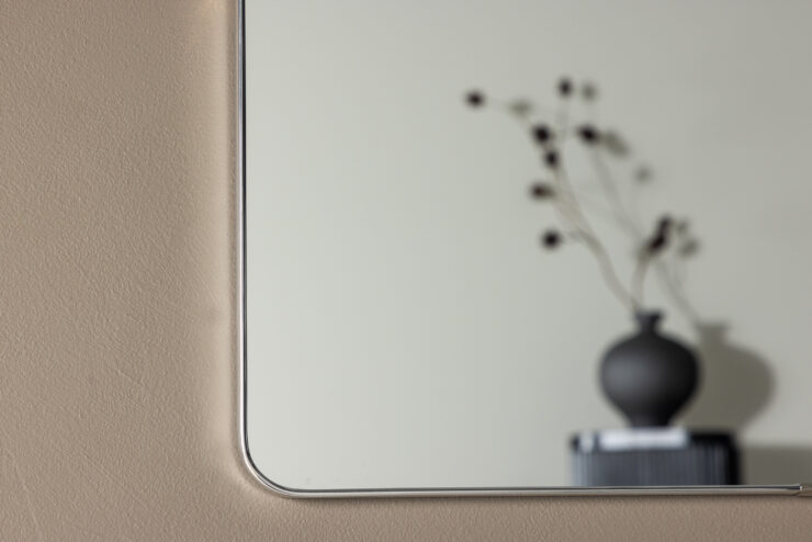 Sarasota – Small Mirror – Argenté – 2 x 100 x 60 cm