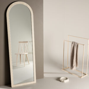 Memphis – Grand miroir – Blanchi – 3 x 193 x 60 cm