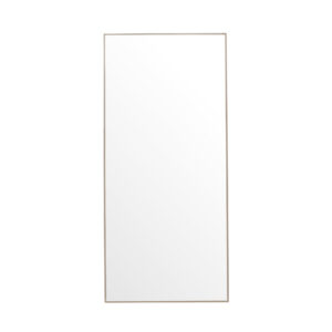 Orlando – Grand miroir – Beige, Argenté – 3 x 190 x 85 cm