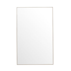 Orlando – Grand miroir – Beige, Argenté – 3 x 190 x 120 cm