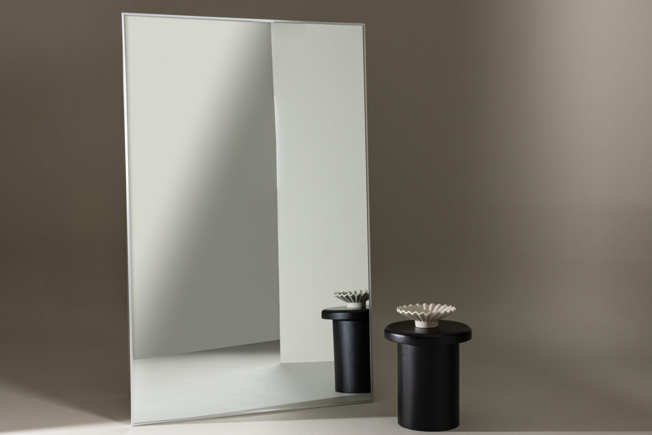 Orlando – Grand miroir – Argenté – 3 x 190 x 120 cm