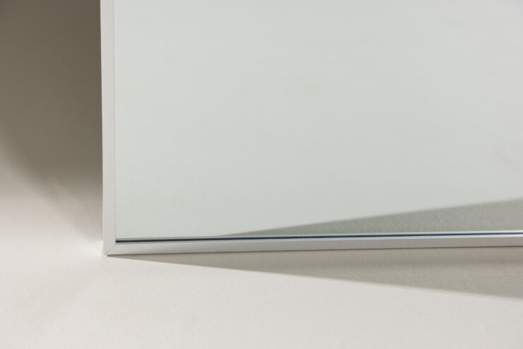 Orlando – Grand miroir – Argenté – 3 x 190 x 120 cm