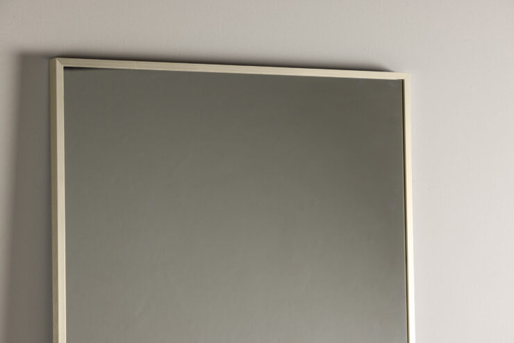 Orlando – Grand miroir – Beige, Argenté – 3 x 195 x 55 cm