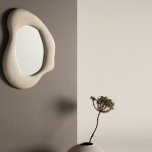 Louisville – Small Mirror – Beige – 8 x 70 x 49 cm