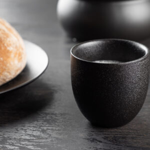 Wabi Sabi – Arts de la table – Noir – ⌀8 cm