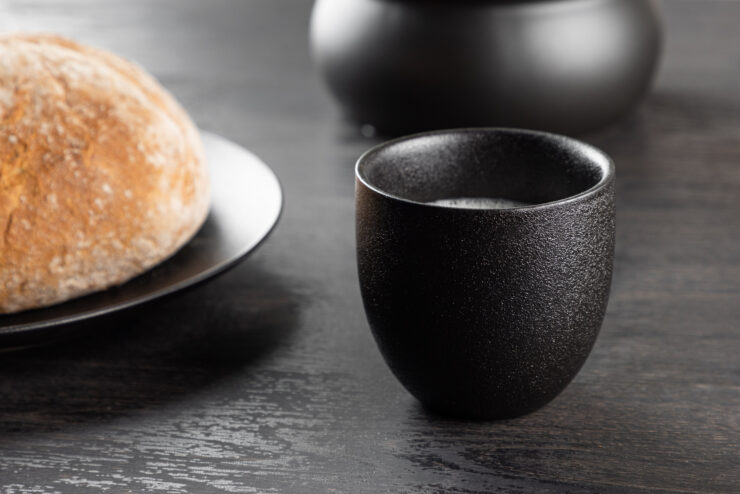 Wabi Sabi – Arts de la table – Noir – ⌀8 cm