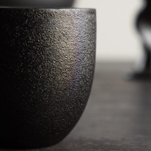 Wabi Sabi – Arts de la table – Noir – ⌀8 cm
