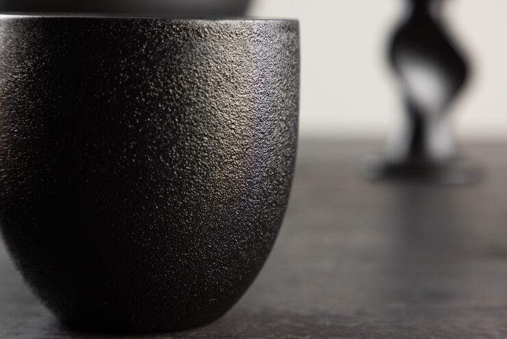 Wabi Sabi – Arts de la table – Noir – ⌀8 cm