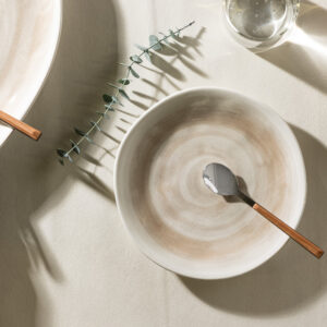 Jublie – Arts de la table – Beige – ⌀21 cm