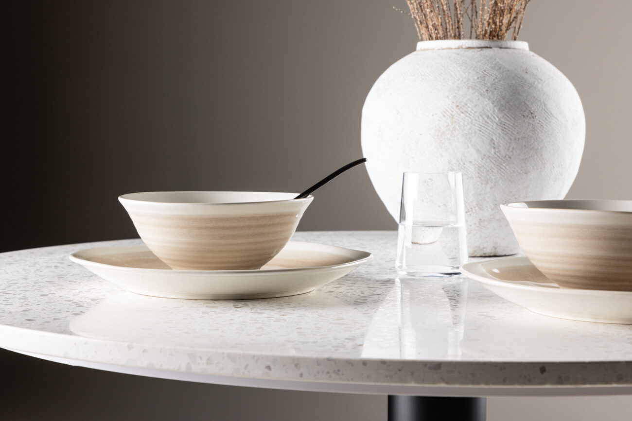 Jublie – Arts de la table – Beige – ⌀18 cm