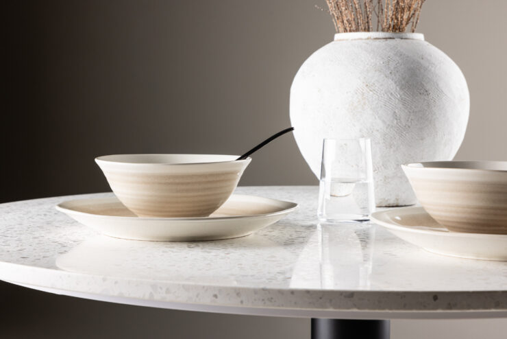 Jublie – Arts de la table – Beige – ⌀18 cm