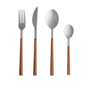 Jublie – Arts de la table – Argenté, Marron
