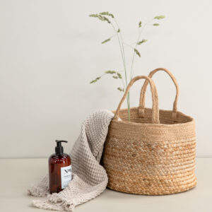 Mumbai – Basket – Naturel – ⌀32 cm