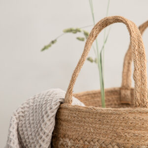 Mumbai – Basket – Naturel – ⌀32 cm