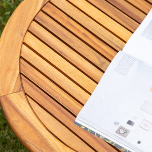 Lumpur – Table basse – Naturel – ⌀70 cm