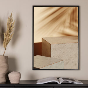 Sunflow – Décoration murale – Beige – 70 x 50 cm