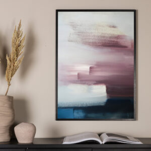 Dihin – Décoration murale – Violet – 30 x 21 cm
