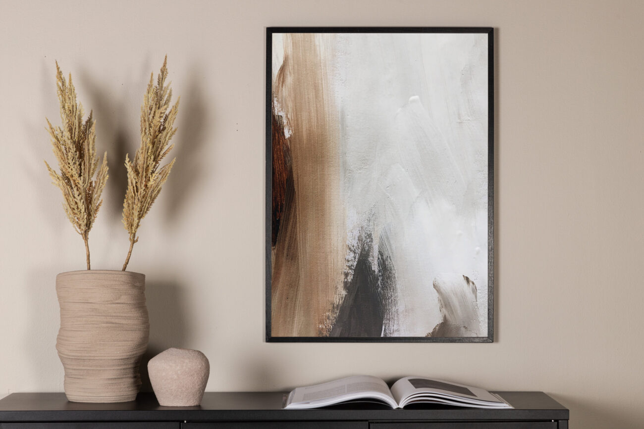 Calico – Décoration murale – Blanc – 40 x 30 cm