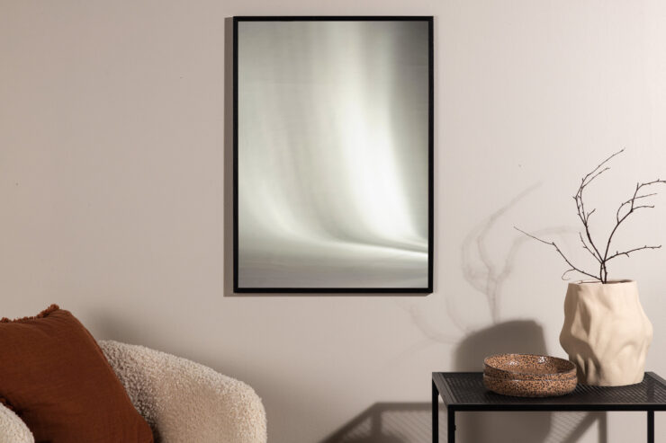 Light – Décoration murale – Beige – 70 x 50 cm