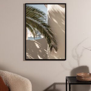 Palmleaf – Décoration murale – Beige – 40 x 30 cm