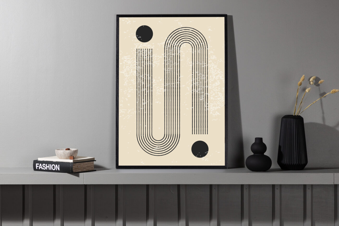 Pantheon – Décoration murale – Beige – 30 x 21 cm