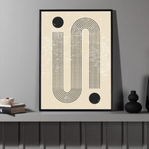 Pantheon – Décoration murale – Beige – 30 x 21 cm
