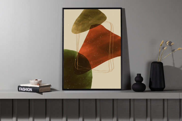 Canyon – Décoration murale – Beige – 70 x 50 cm