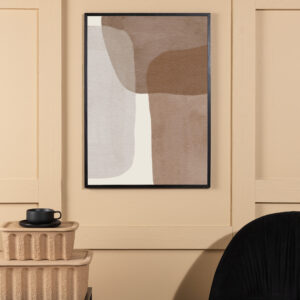 Squares – Décoration murale – Beige – 30 x 21 cm