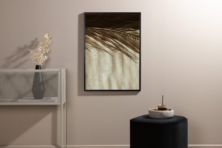 Dessert – Décoration murale – Beige – 100 x 70 cm