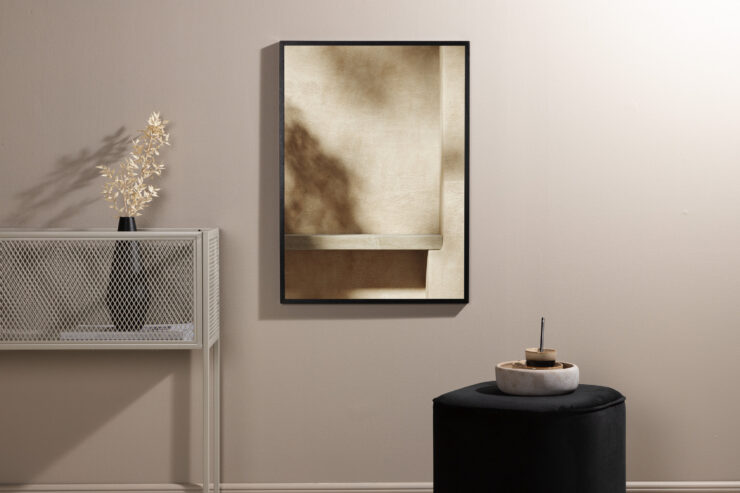 Beach – Décoration murale – Beige – 70 x 50 cm