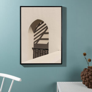 Balcony – Décoration murale – Blanc – 70 x 50 cm