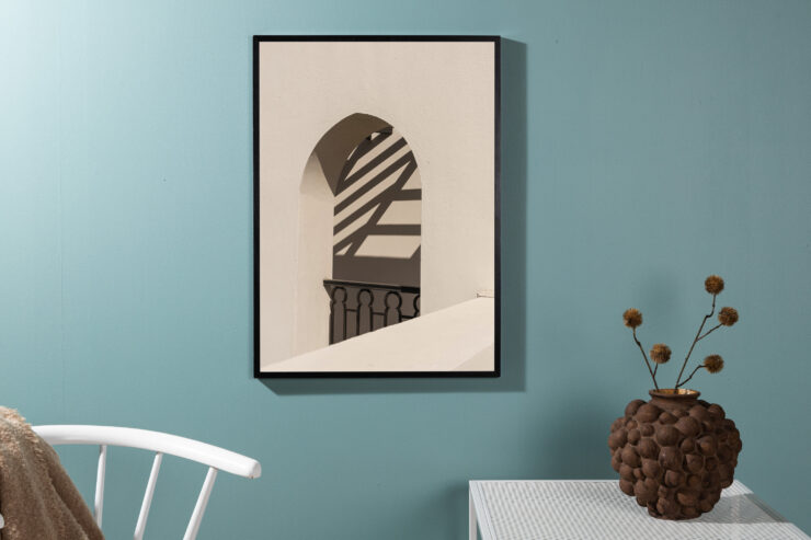 Balcony – Décoration murale – Blanc – 70 x 50 cm