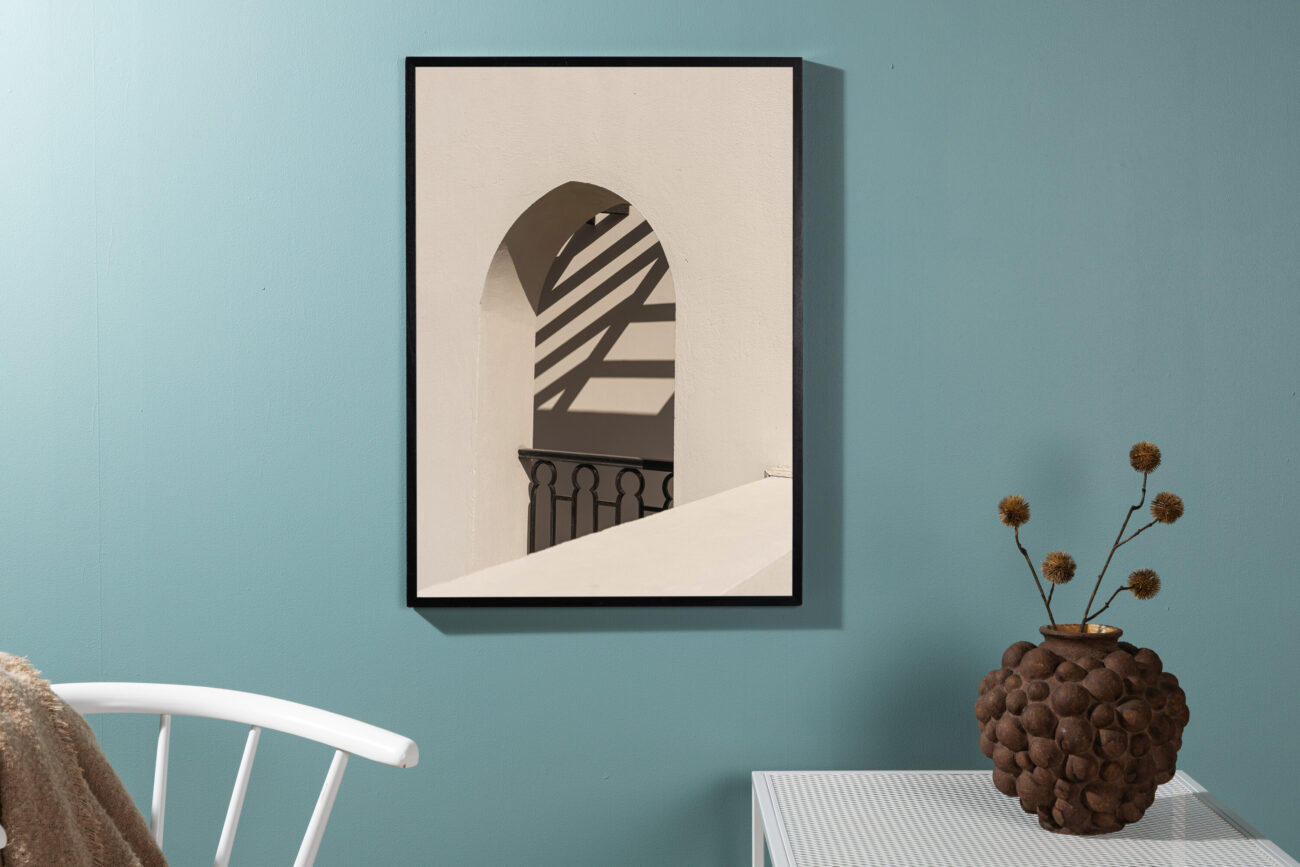 Balcony – Décoration murale – Blanc – 100 x 70 cm