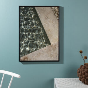 Pool – Décoration murale – Beige – 70 x 50 cm