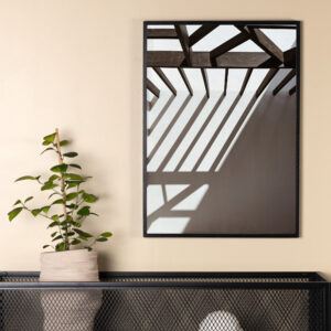 Roof – Décoration murale – Blanc – 30 x 21 cm