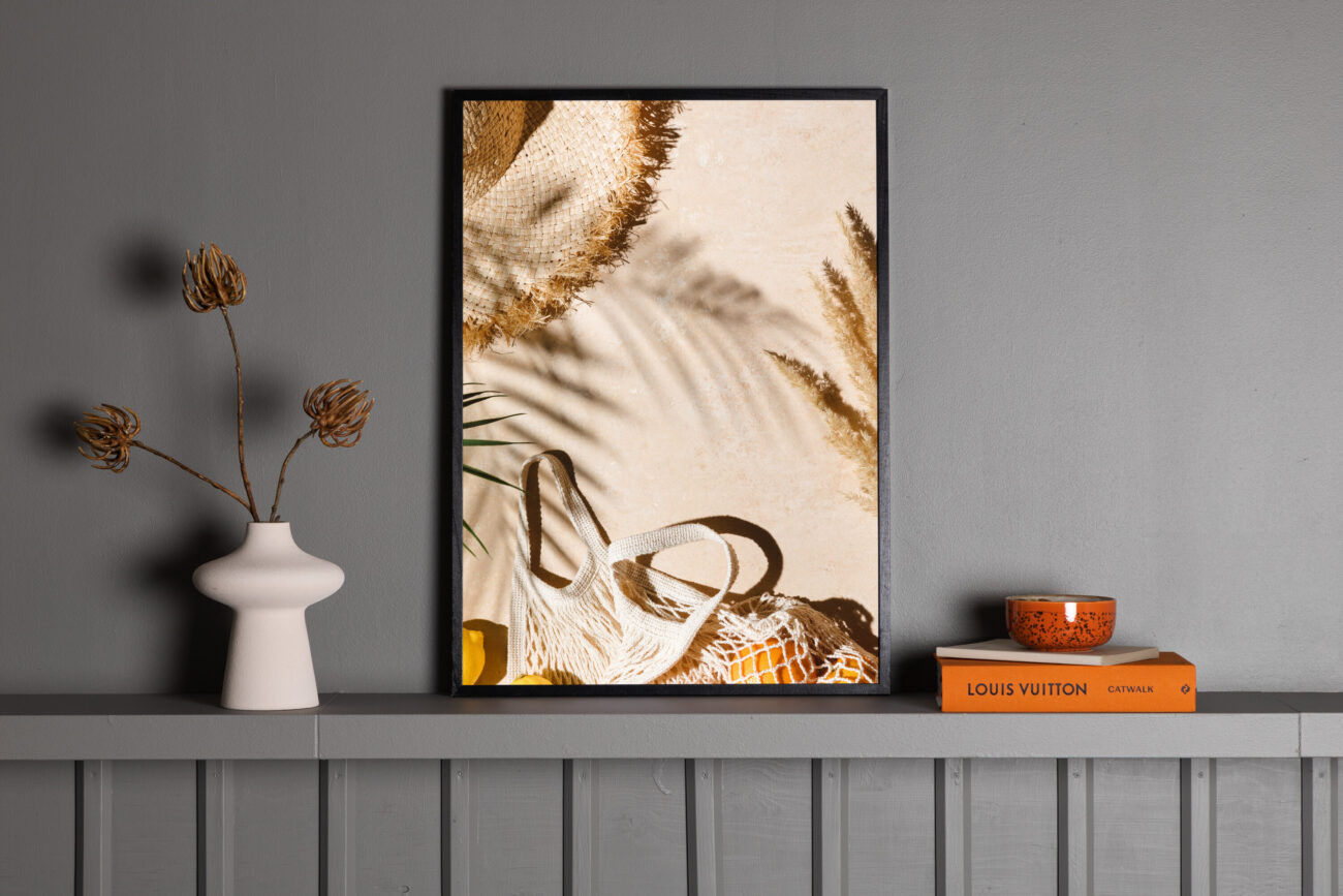 Beach – Décoration murale – Beige – 70 x 50 cm