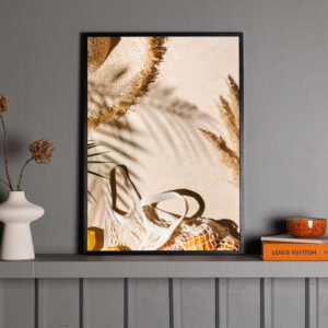 Beach – Décoration murale – Beige – 100 x 70 cm