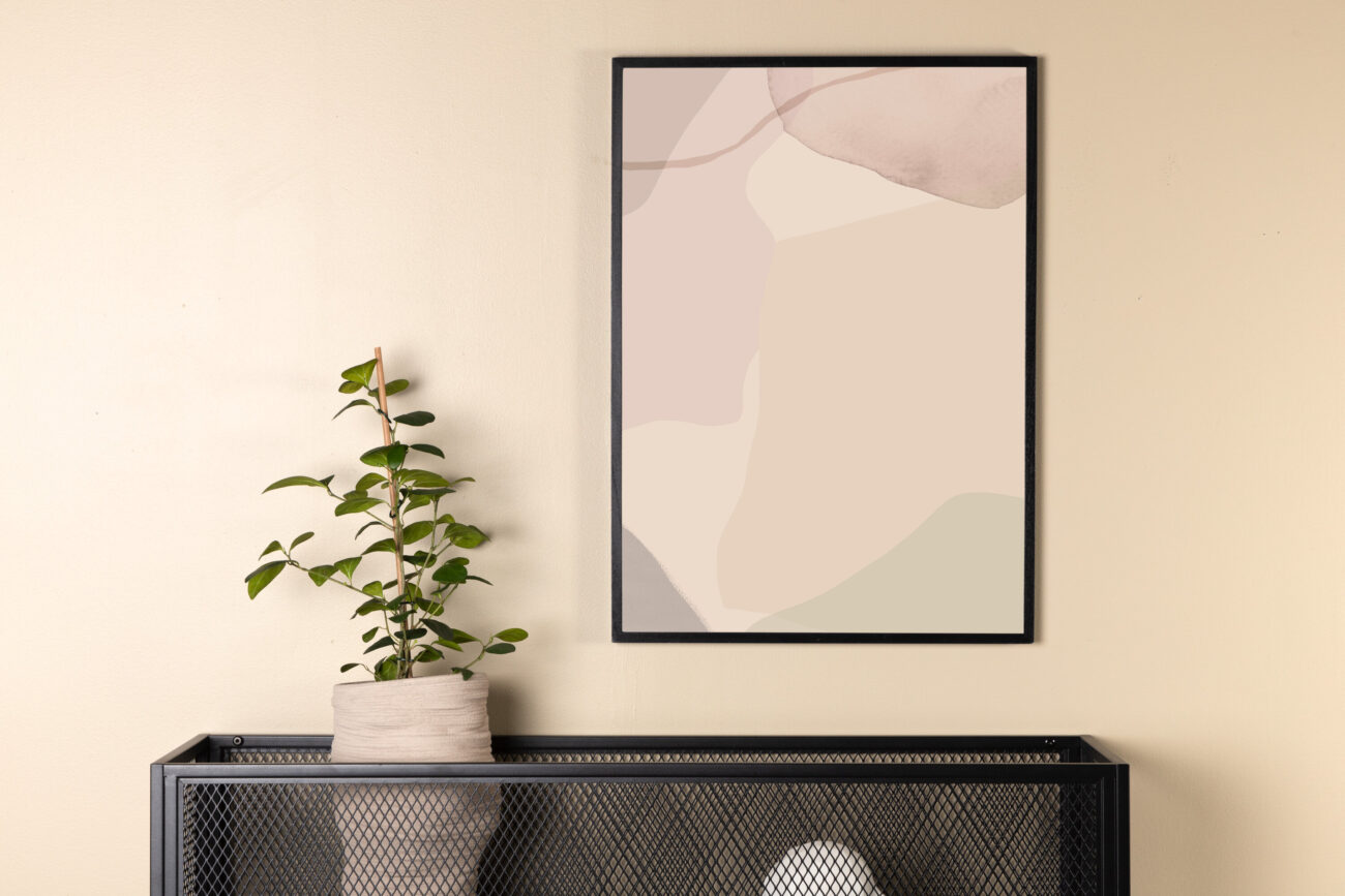 Cream – Décoration murale – Beige – 40 x 30 cm