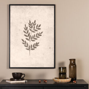 Spring leaf – Décoration murale – Beige – 30 x 21 cm