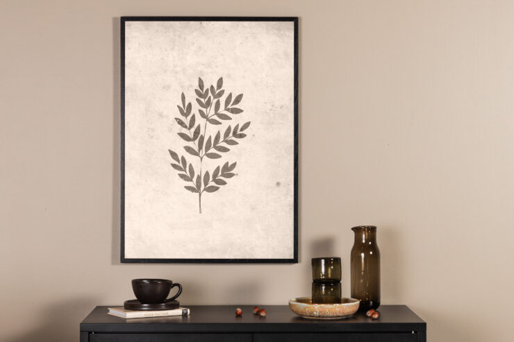 Spring leaf – Décoration murale – Beige – 30 x 21 cm