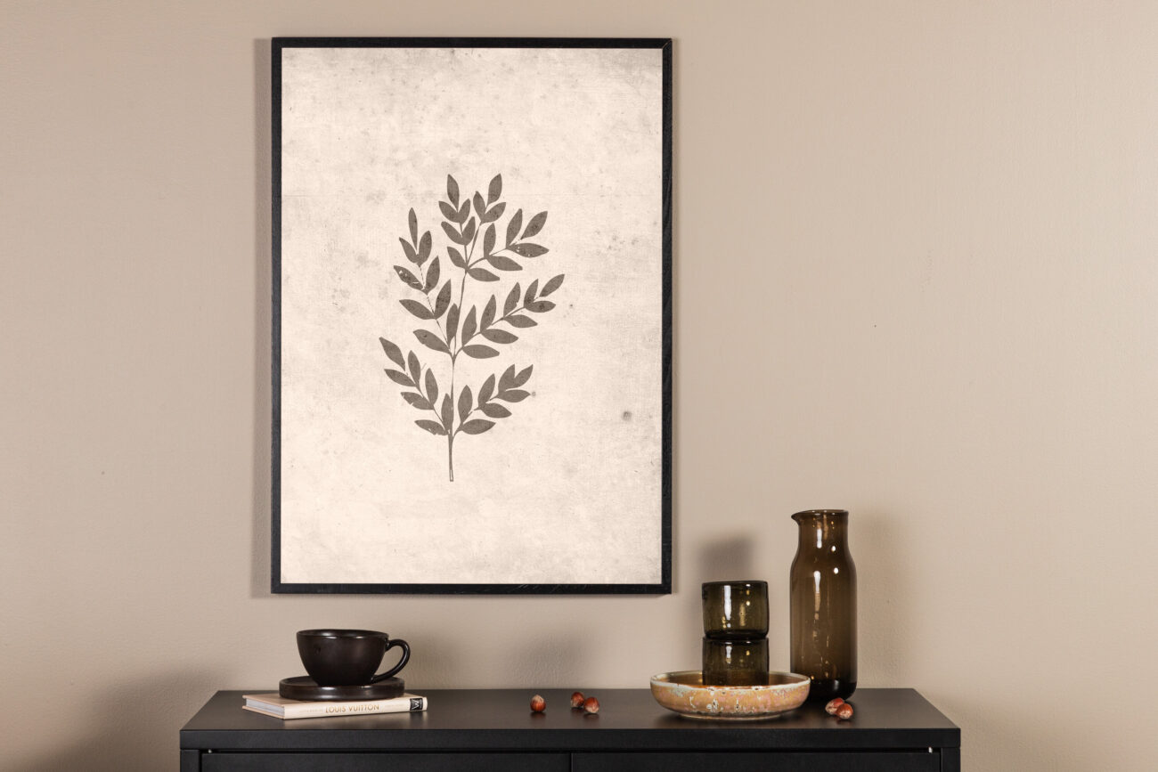 Spring leaf – Décoration murale – Beige – 70 x 50 cm